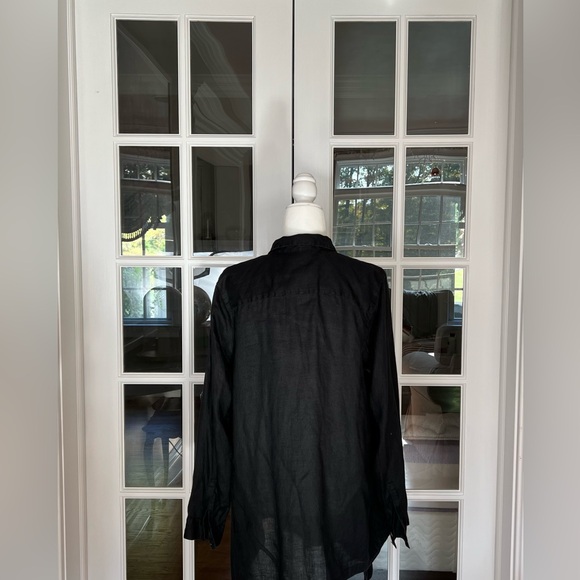 $90 J. Jill Linen Tunic Sz L - Picture 2 of 3